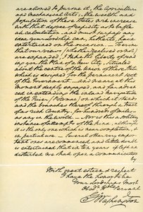 Letter from George Washington to the Earl of Buchan, Philadelphia, 22nd April 1793