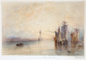 Vessels Leaving Whitby Harbour