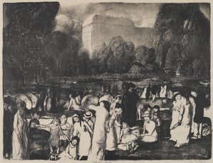 In the Park, Light, 1916