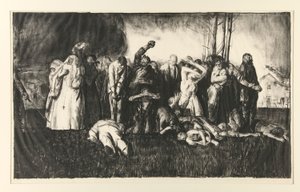Massacre: War Series by George Wesley Bellows
