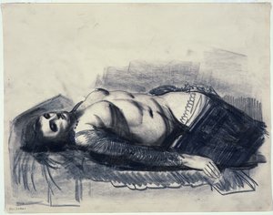 Odalisque by George Wesley Bellows
