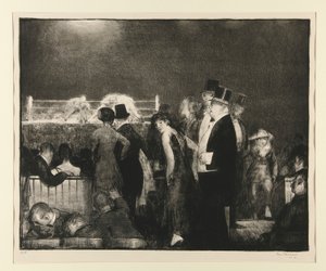 Preliminaries to the Big Bout, No. 8 by George Wesley Bellows