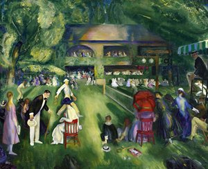 Tennis at Newport by George Wesley Bellows