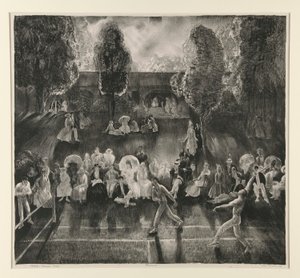 Tennis by George Wesley Bellows