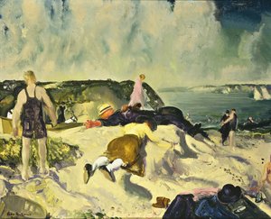 The Beach, Newport, c.1919