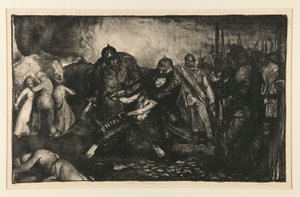 The Enemy Arrive, or The Germans Arrive, from the War Series