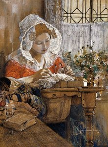 The Flemish Lacemaker