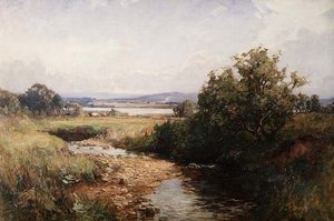 A Scottish Burnside by George Whitton Johnstone