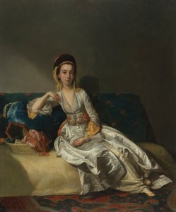 Nancy Parsons in Turkish dress