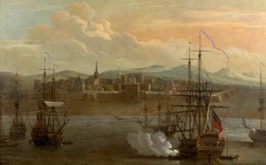 A Painting of Fort St George in Madras, India, in 1731