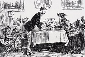 In 1865 Elizabeth Garrett Anderson was licensed to practice medicine as the first woman doctor by George du Maurier