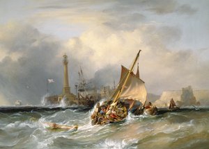 Lugger Entering Margate