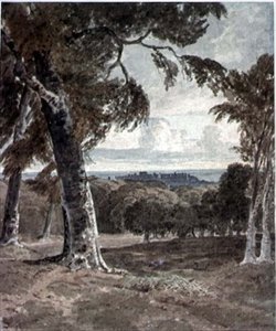 Windsor Park, with the Castle in the Distance by George the Younger Barret