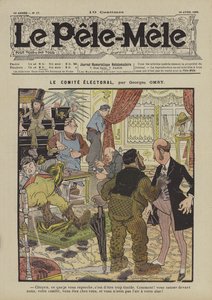 The Electoral Committee (Illustration for Le Pele-Mele, 1906)