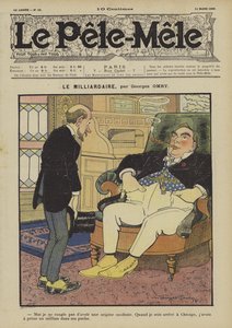 The Billionaire (Illustration for Le Pele-Mele, 1906) by Georges Antonin Henri Mory