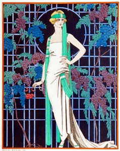 Roses in the Night by Georges Barbier