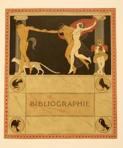 Illustration from Les Chansons de Bilitis, by Pierre Louys, pub. 1922