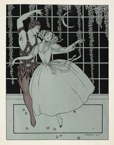The Spectre of the Rose by Georges Barbier