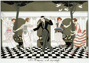 Love is blind by Georges Barbier