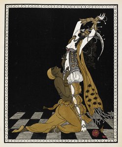 Nijinsky as the Golden Slave in Sheherazade, a Symphonic Suite Composed by Nikolai Rimsky-Korsakov in 1888 by Georges Barbier