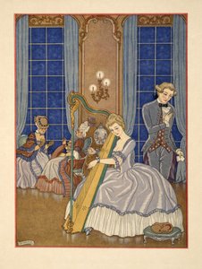 Valmont Seducing his Victim, illustration from 