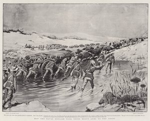 How the Naval Brigade Took Their Heavy Guns to the Front