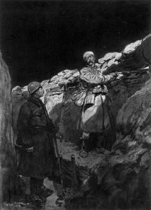 The Guardian of the Crenel by Georges Bertin Scott