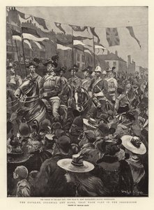 The Cavalry, Colonial and Home, That Took Part in the Procession