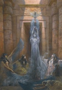 The Goddess Neith by Georges Clairin