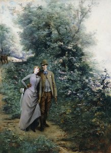 The Lovers by Georges Clairin