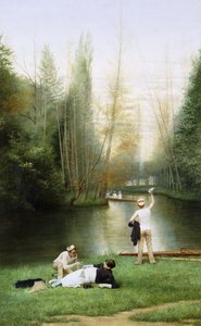 Flirtation by Georges Croegaert