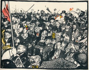 The Triumphant in the Elections, c1911