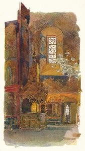 Interior of the Church of St. Nicholas, Yaroslav by Georges Kossiakoff