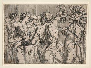 The Beheading of St. John the Baptist by Georges Lallemand