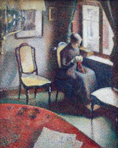 Woman Sewing at the Window