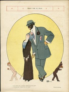 Illustration by Georges Leonnec in Le Rire by Georges Leonnec