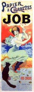 Job Cigarette Paper. Poster by Georges Meunier by Georges Meunier