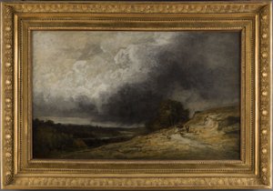 Herd Under the Storm, between 1796 and 1843 by Georges Michel