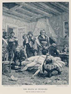 The Death of Pichegru by Georges Moreau de Tours