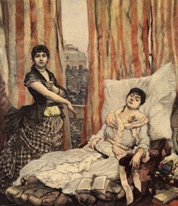 The Morphine Addicts by Georges Moreau de Tours