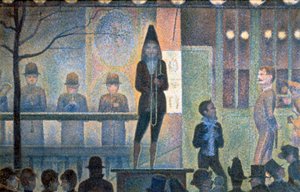 Circus Sideshow by Georges Pierre Seurat