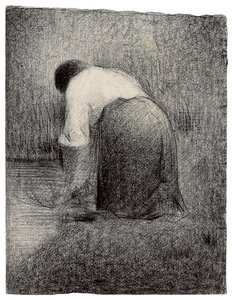 Kneeling Woman