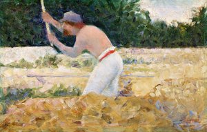 The Stone Breaker by Georges Pierre Seurat
