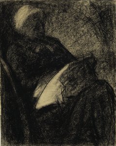 Embroiderer by Georges Seurat