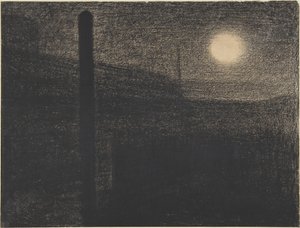 Factories by Moonlight by Georges Seurat