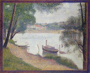 Gray Weather, Grande Jatte. c. 1886-88