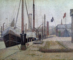 The Maria, Honfleur by Georges Seurat