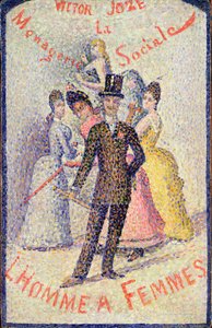 Ladies Man by Georges Seurat