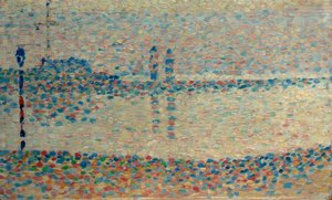 The Port of Gravelines (Study) by Georges Seurat