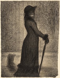 Woman Strolling (An Elegant Woman)